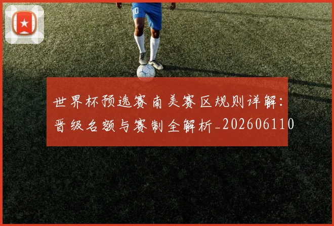 世界杯预选赛南美赛区规则详解：晋级名额与赛制全解析_20260611092549